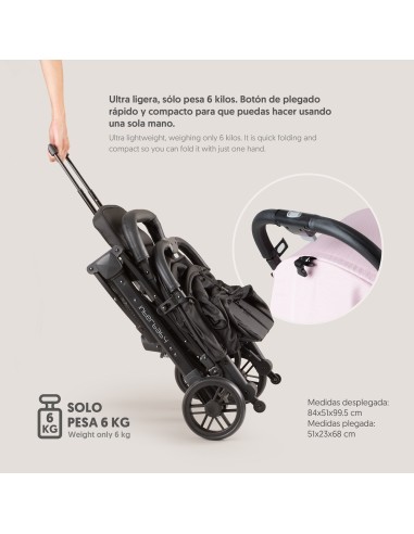 2X1 SILLAA  DE PASEO MOD MINIMUM SPACE PLUS ROSA