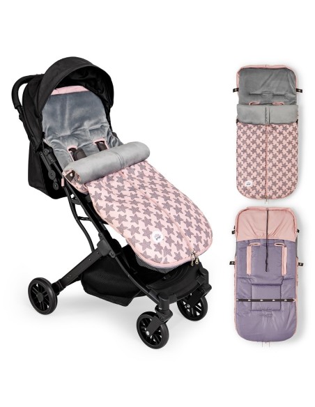 Star Marino Rosa 2x1 – Saco carro Interbaby
