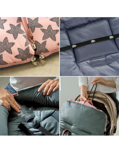 Star Marino Rosa 2x1 – Saco carro Interbaby