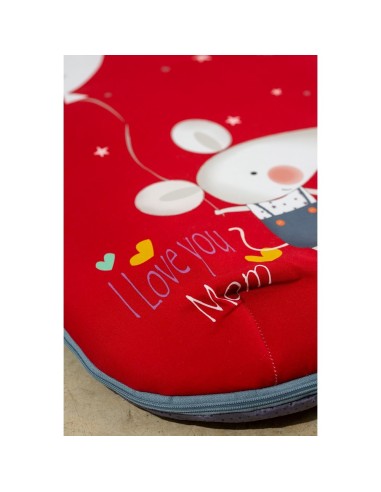 Saco universal Ratita Rojo 2x1 Interbaby