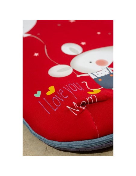 Saco universal Ratita Rojo 2x1 Interbaby