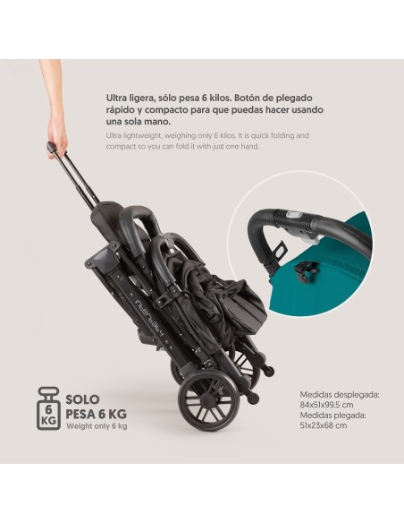 Silla paseo Minimum Space Plus Verde Interbaby