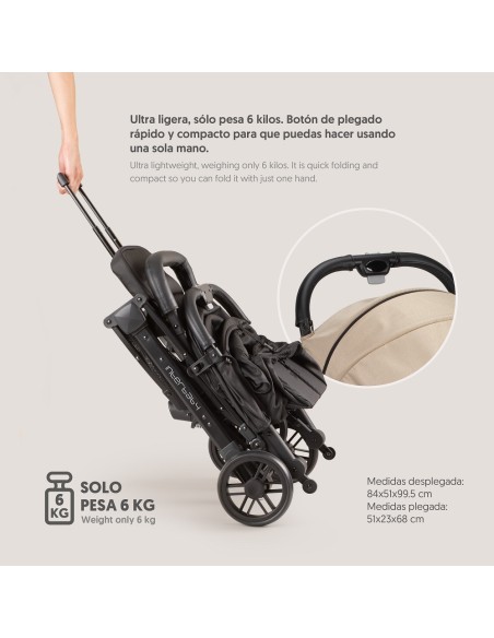 Silla paseo Minimum Space Plus Beig Interbaby