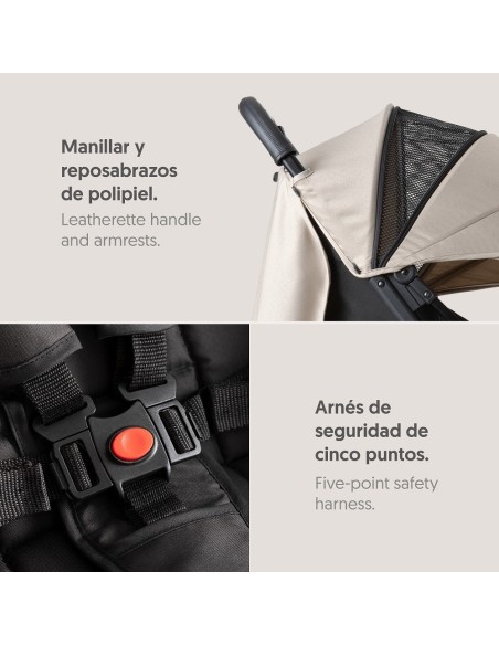 Silla paseo Minimum Space Plus Beig Interbaby
