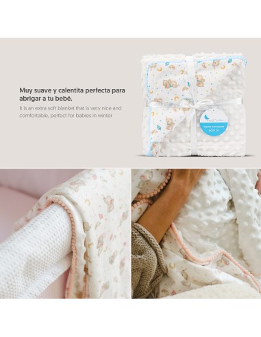 2x1 Manta burbuja   mod elefante azul