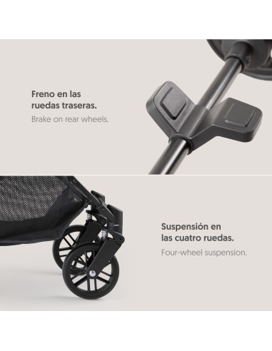 Silla paseo Minimum Space Plus Rojo Interbaby