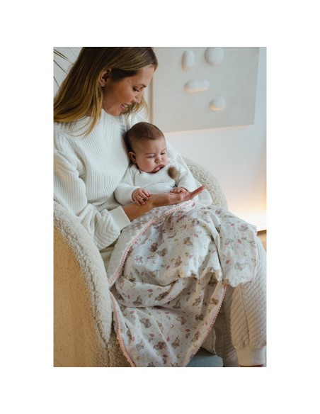 2x1 Manta burbuja   mod elefante azul