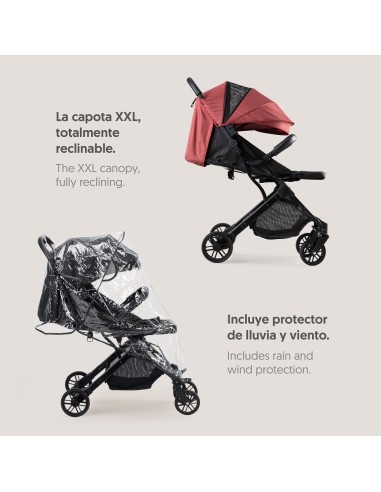 Silla paseo Minimum Space Plus Rojo Interbaby