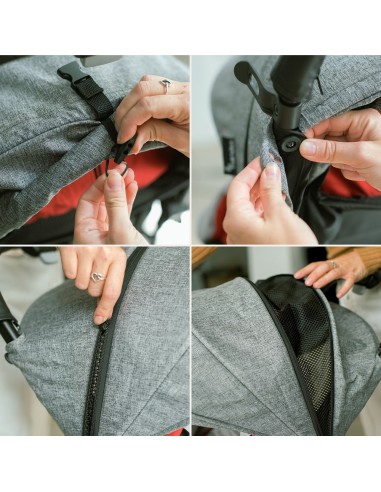 Silla paseo Minimum Space Plus Rojo Interbaby