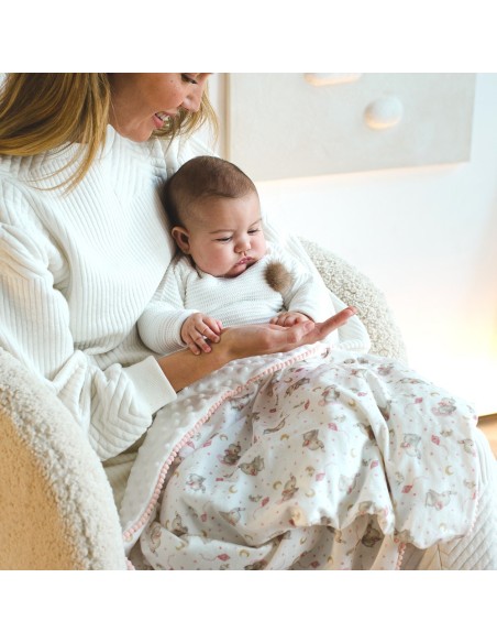 2x1 Manta burbuja   mod elefante azul