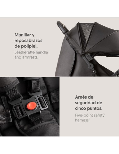 Silla paseo Minimum Space Plus Negro Interbaby