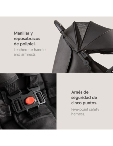 Silla paseo Minimum Space Plus Negro Interbaby
