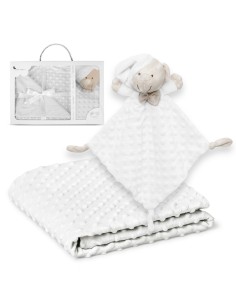 2x1 Manta burbuja + dou dou mod osito blanco