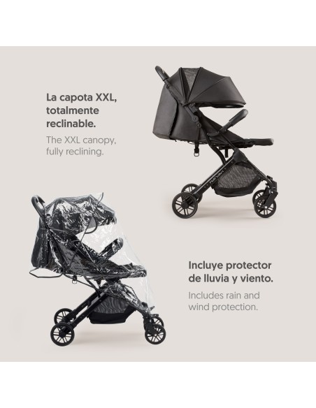 Silla paseo Minimum Space Plus Negro Interbaby