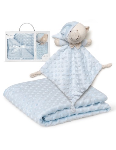 2x1 Manta burbuja + dou dou mod osito azul