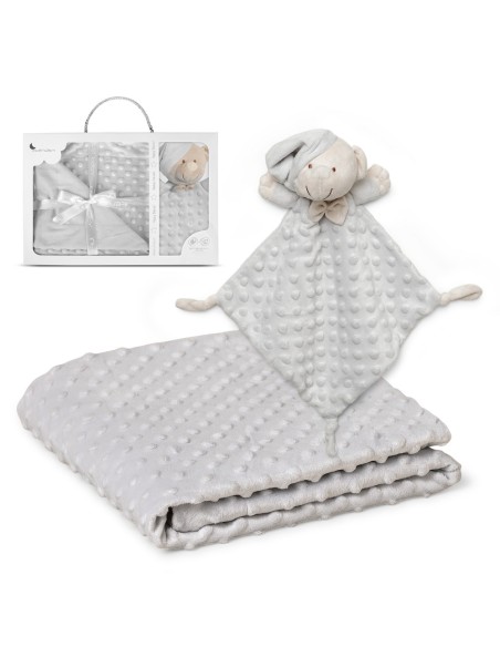 2x1 Manta burbuja + dou dou mod osito gris