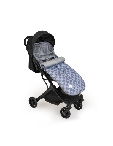 Saco Silla Paseo Universal Saco Bebe Invierno Suave, Cálido, Afelpado | Saco Carro Bebe Invierno Desmontable, Doble Apertura