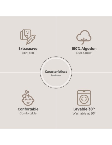 2x1 Juego de sábanas cuna franela elefante globo corazon bco/beig