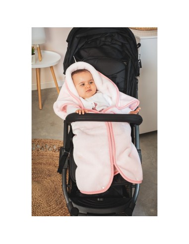 2x1 Manta saco rachel mod osito nube gris