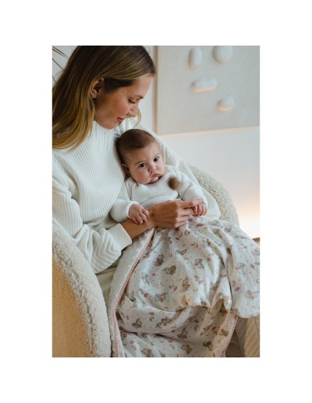 2x1 Manta burbuja   mod elefante azul