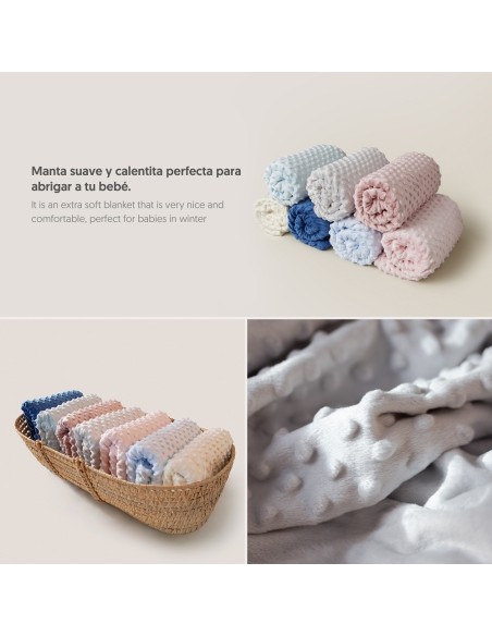 2x1 Manta burbuja + dou dou mod osito gris