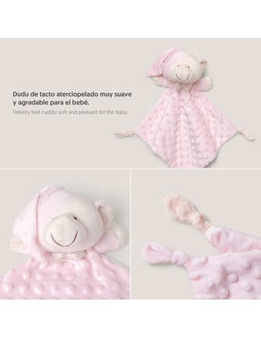 2x1 Manta burbuja + dou dou mod osito rosa