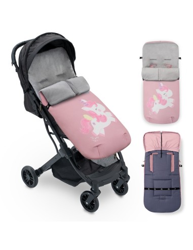 Saco universal Unicornio Rosa 2x1 Interbaby