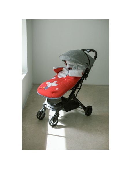 Saco universal Ratita Rojo 2x1 Interbaby