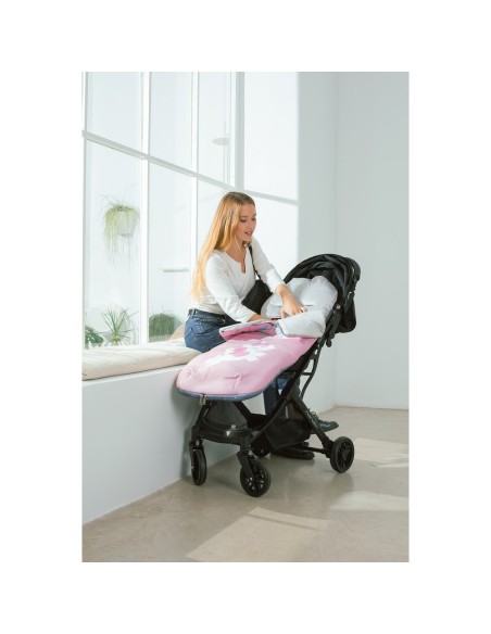 Saco universal Unicornio Rosa 2x1 Interbaby