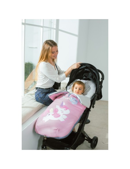 Saco universal Unicornio Rosa 2x1 Interbaby