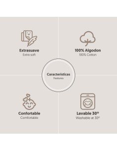 2x1 Juego de sábanas cuna franela elefante globo corazon bco/gris 2