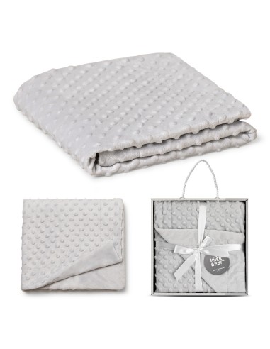 2x1 Manta 0.80 x 1.10 gris