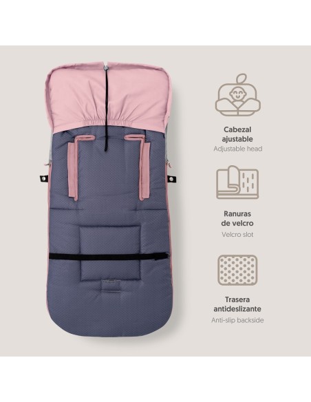 Saco universal Unicornio Rosa 2x1 Interbaby