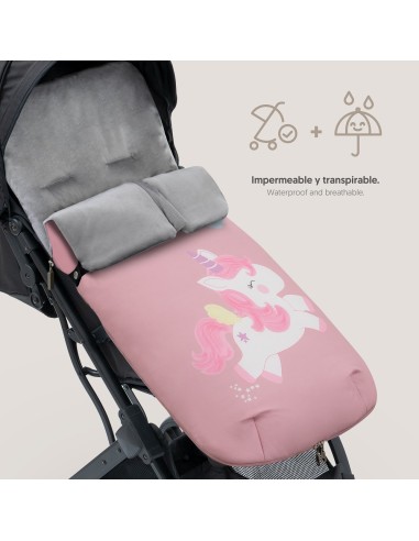 Saco universal Unicornio Rosa 2x1 Interbaby