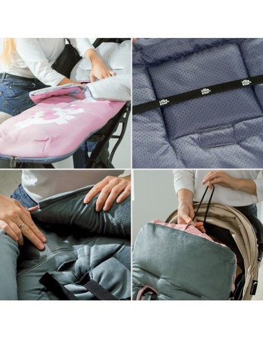 Saco universal Unicornio Rosa 2x1 Interbaby