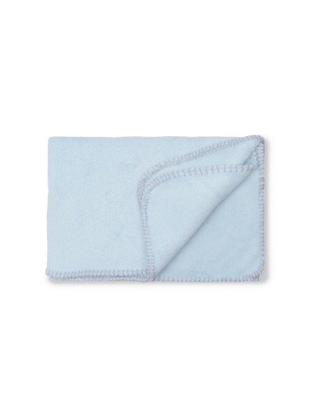 2x1 Manta bordada oso lazo azul