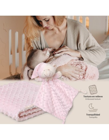 2x1 Manta burbuja + dou dou mod osito rosa