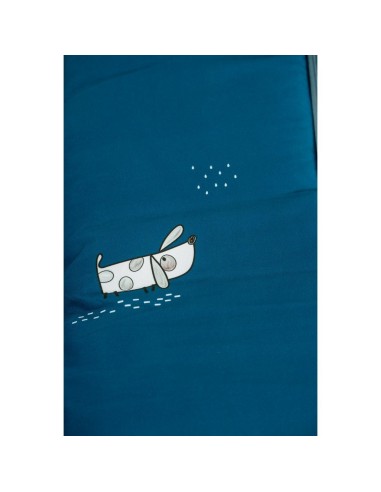 Saco carro Perritos Azul 2x1 Interbaby