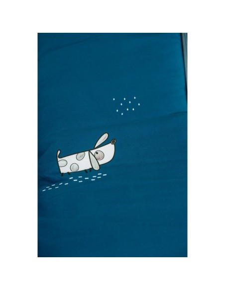 Saco carro Perritos Azul 2x1 Interbaby