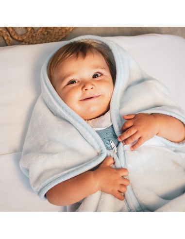 2x1 Manta saco rachel mod osito nube gris