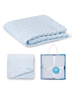 2x1 Manta 0.80 x 1.10 azul