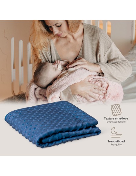 2x1 Manta 0.80 x 1.10 marino