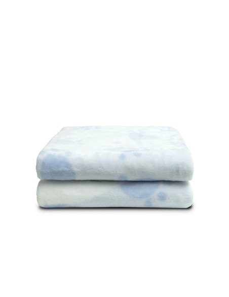 2x1 Manta cuna sedalina parejita osos azul