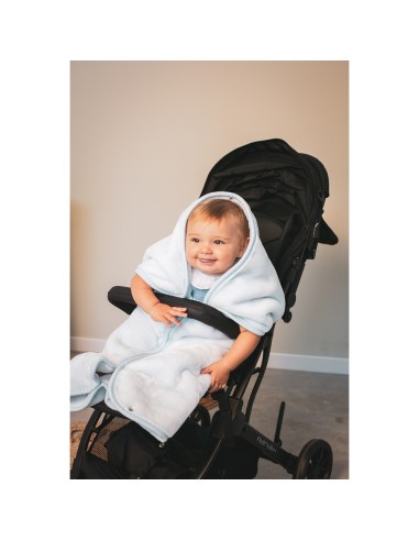 2x1 Manta saco rachel mod osito nube rosa