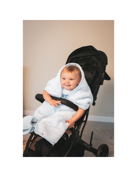 2x1 Manta saco rachel mod osito nube rosa