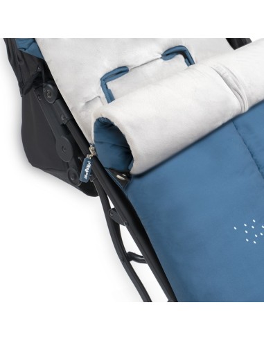 Saco carro Perritos Azul 2x1 Interbaby
