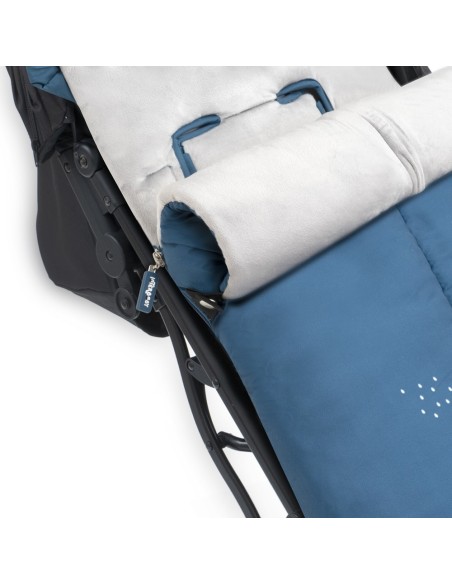 Saco carro Perritos Azul 2x1 Interbaby