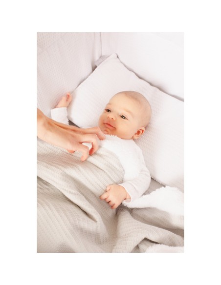 2x1 Manta nido abeja+borreguillo petroleo