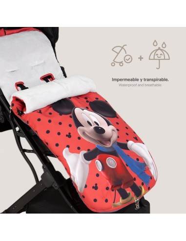 Saco carro Mickey Topos 2x1 Interbaby