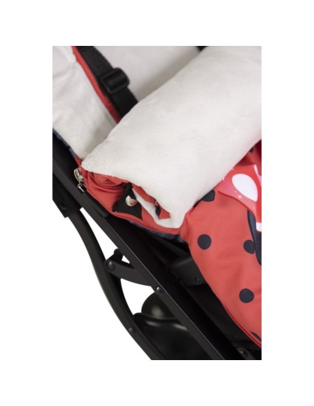 Saco carro Minnie Topos 2x1 Interbaby